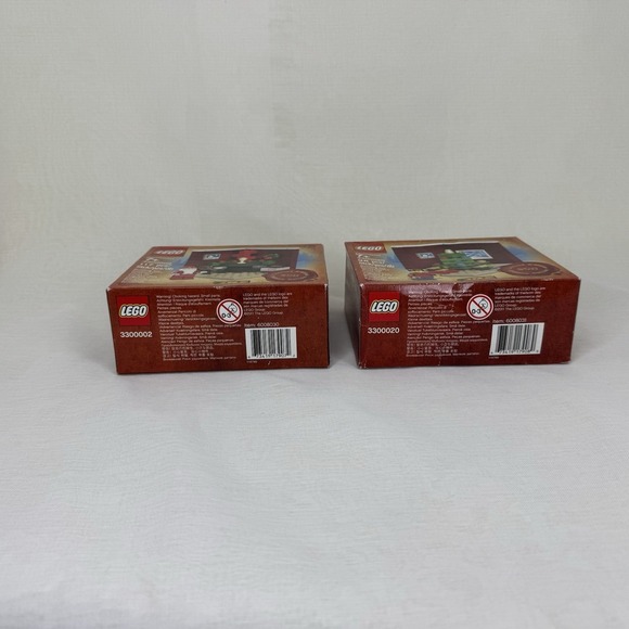 Lego 3300020 and 3300002 Seasonal Retired New Sealed Boxes (light box damage) - Picture 4 of 10
